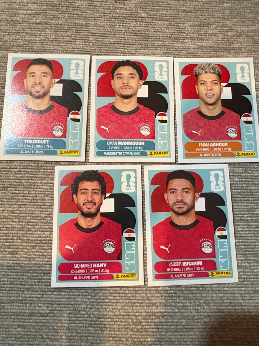 Panini FIFA World Cup 2026 - Egypt Player Sticker